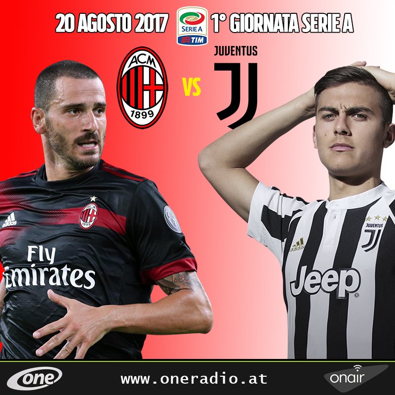 Sorteggio calendario Serie A 2017/2018: la Juve può affrontare tutte le big alla 1a giornata