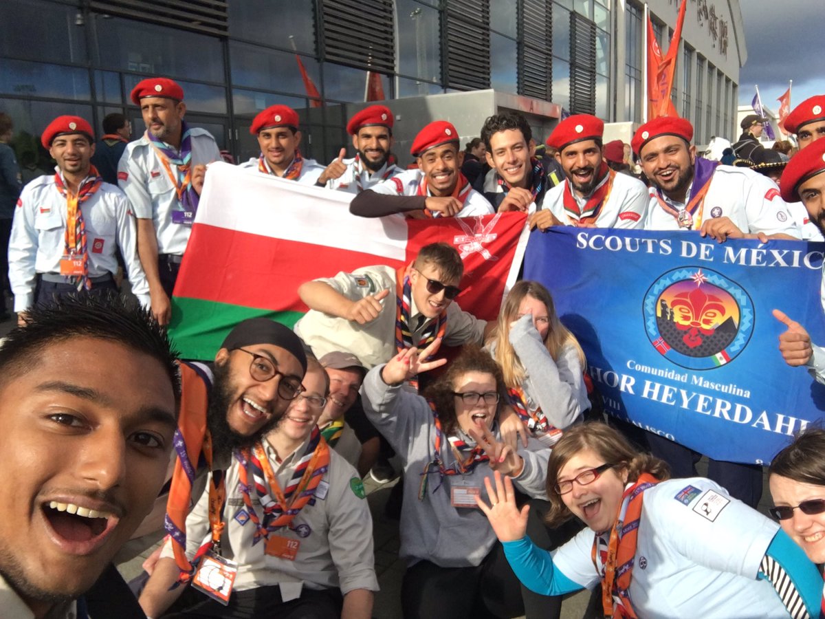 jagzbharth's tweet photo. We're having fun in #Iceland at the @ScoutMoot2017 with the Oman Rover Scouts! @ukcontingent https://t.co/TViDGtCFQX