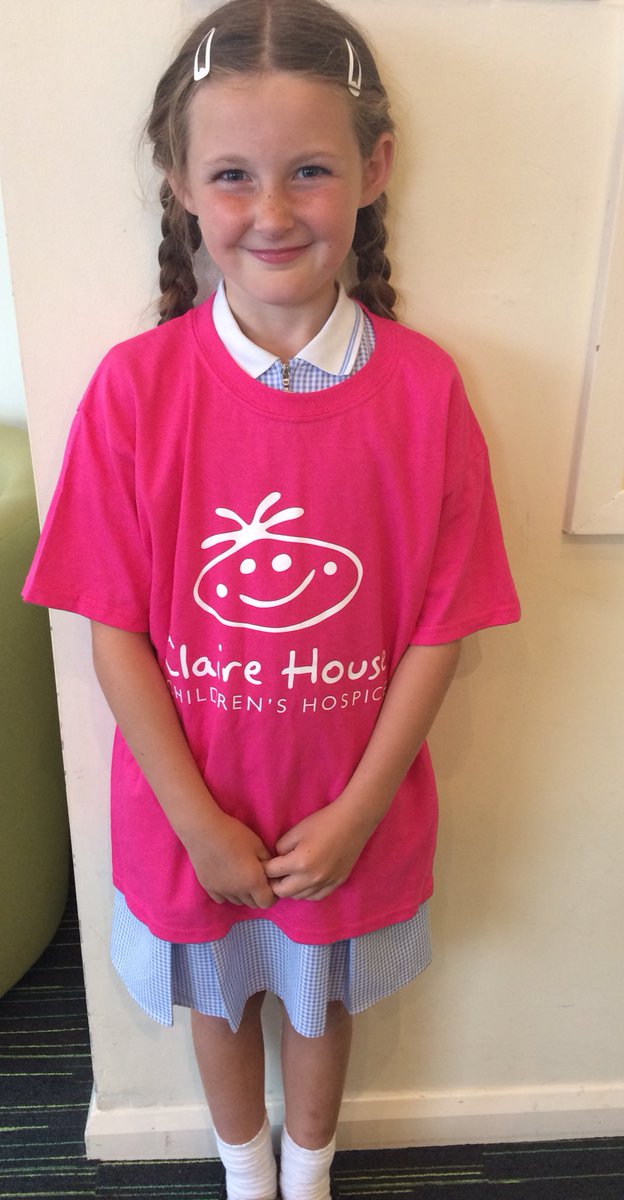 Maggie, the little entrepreneur <a href="/SsPeterPaulSch/">Ss Peter and Paul New Brighton</a> raised £20 for <a href="/ClaireHouse/">Claire House</a> from creating &amp; selling clay models. #kidshelpingkids #thankyou