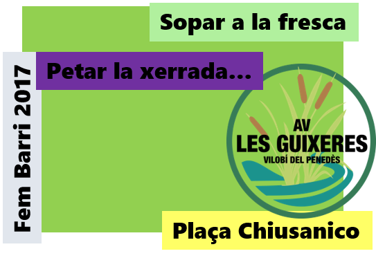 avguixeres's tweet photo. Sopar Fem Barri 2017 https://t.co/LEgLy989JK https://t.co/GAq8oW3DPY