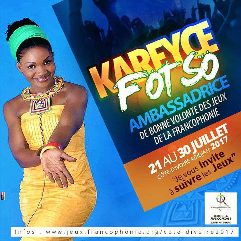 voilamoimedia's tweet photo. Kareyce fotso nous invite à suivre les jeux de la francophonie qui se déroule en Côte d'ivoire jusqu'au 30 juillet. https://t.co/0OTw7icF2n