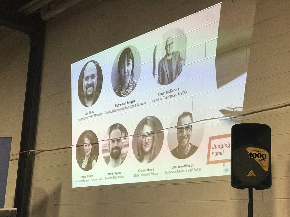gbeattie's tweet image. Judging panel for tonight&apos;s #ai #machinearning #pitchnight @watson_eloise @salilahuja @keranm #startupvic