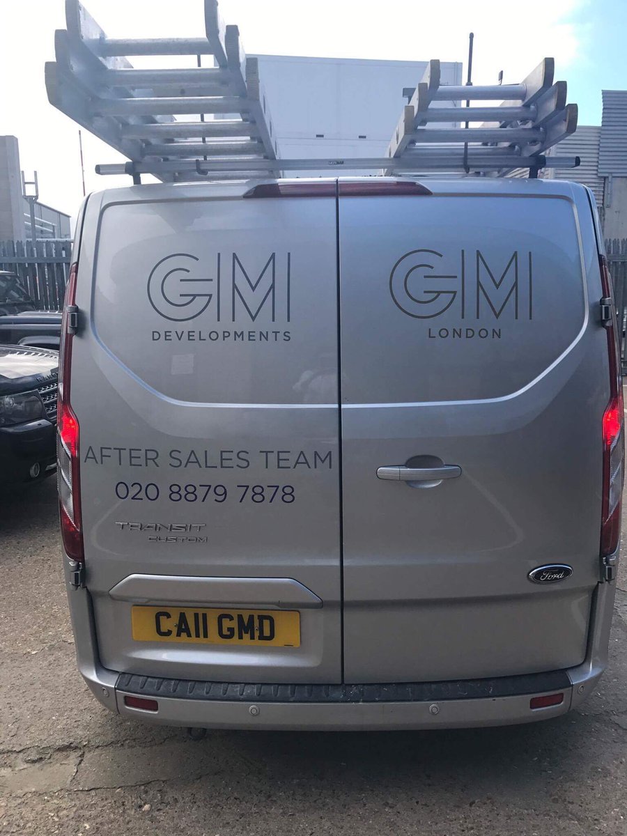 GM_Developments's tweet photo. Take a look at our new number plate on our #aftersales van! #callgmd #gmdevelopments #london #construction https://t.co/193suTfimA