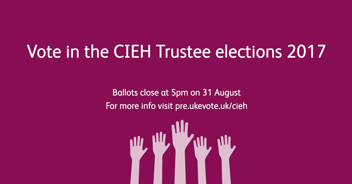 Chartered Institute of Environmental Health tweet media