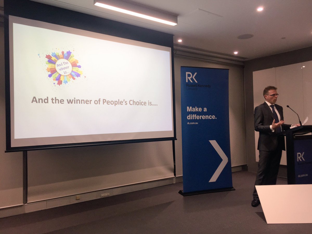 RussellKennedy_'s tweet photo. Tonight RK's Innovation Committee held its inaugural #innovation pitch night. Congrats to the winners of the RK's People's Choice Award 🥇👏🏻 https://t.co/AxGgbS8OtT