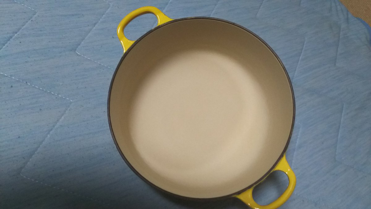 ル クルーゼ Le Creuset いつもル クルーゼをご利用いただき まことにありがとうございます 上手にお手入れされていますね よろしければrtさせていただけないでしょうか
