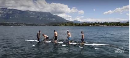 Test de #flottabilite du #Litequattro au Lac d'Annecy @LiteBoat1 <a href="/Lac_Annecy/">Lac Annecy Tourisme (compte non opérationnel)</a> #aviron #rowing #rudern #yolette 👉bit.ly/2v2zfmB