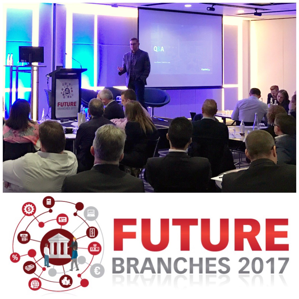 Rowles80's tweet photo. Honored to be able to share our Capital One Café story at the Future Branches Conference in Sydney, Australia. #bankingreimagined https://t.co/LnddaMKlkZ