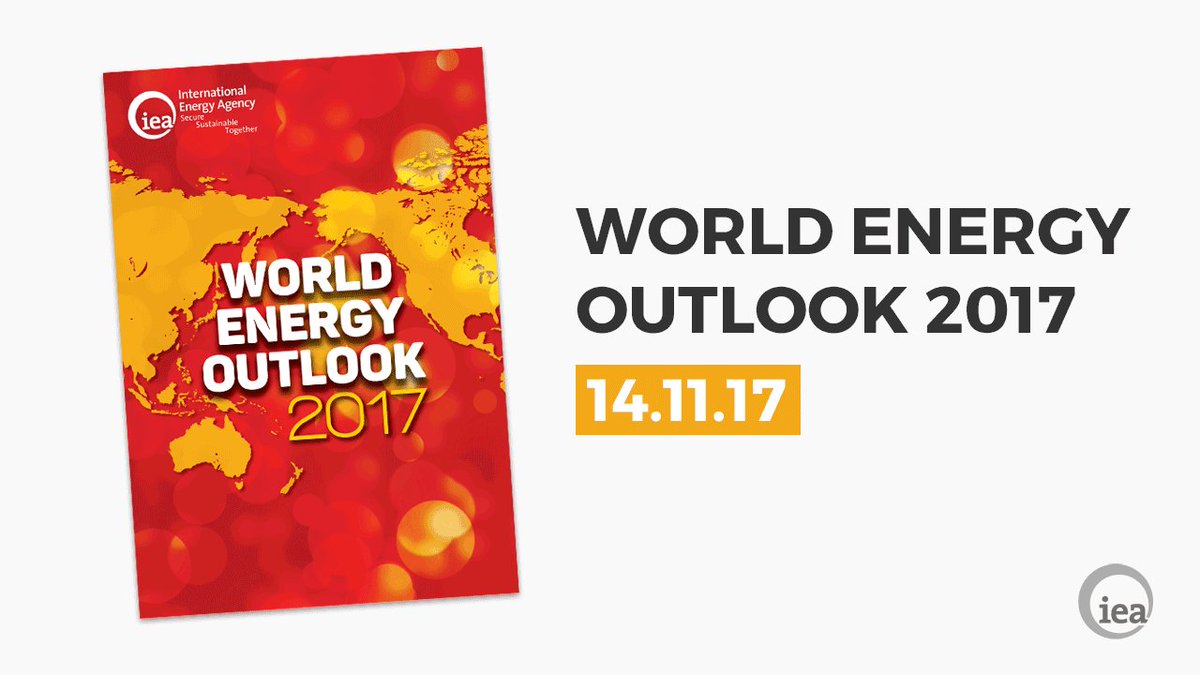 World Energy Outlook 2017 to include focus on China’s energy outlook &amp; the natural gas revolution. Pre-order today bit.ly/2uwoxli