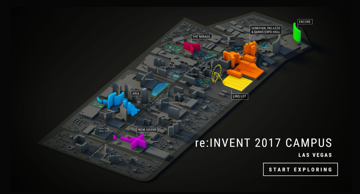 Werner's tweet photo. Bring your walking shoes to this year's #aws #reinvent. My keynote will be at the MGM Grand Arena https://t.co/XPazmhcXzD https://t.co/1oXDvgUJr0