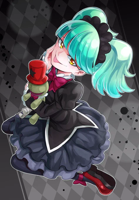 ビブリーちゃん描いた 