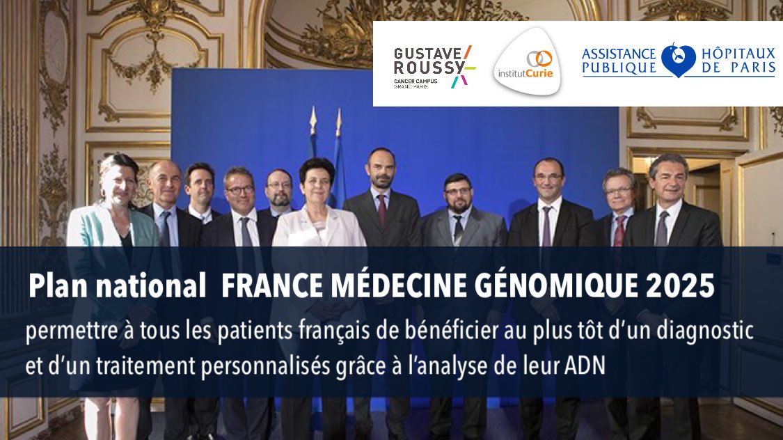 gauthierpro's tweet photo. #Médecine génomique | Lancement du programme #SeqOIA à @APHP, @GustaveRoussy et @institut_curie sur #cancer, maladies rares et #diabète https://t.co/QTpqJYoQm2