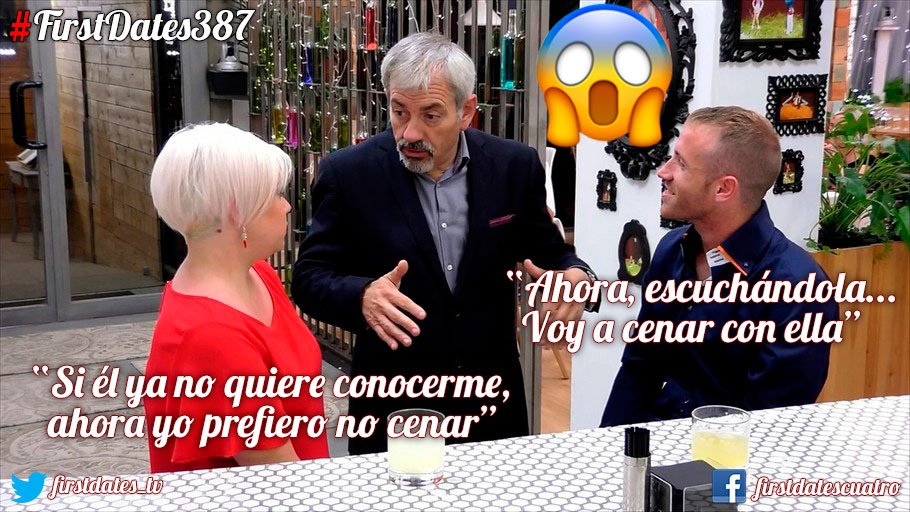 firstdates_tv's tweet photo. Dando la vuelta a un plantón máximo #FirstDates387 https://t.co/u0UayiUw6X https://t.co/WevN47BE7f