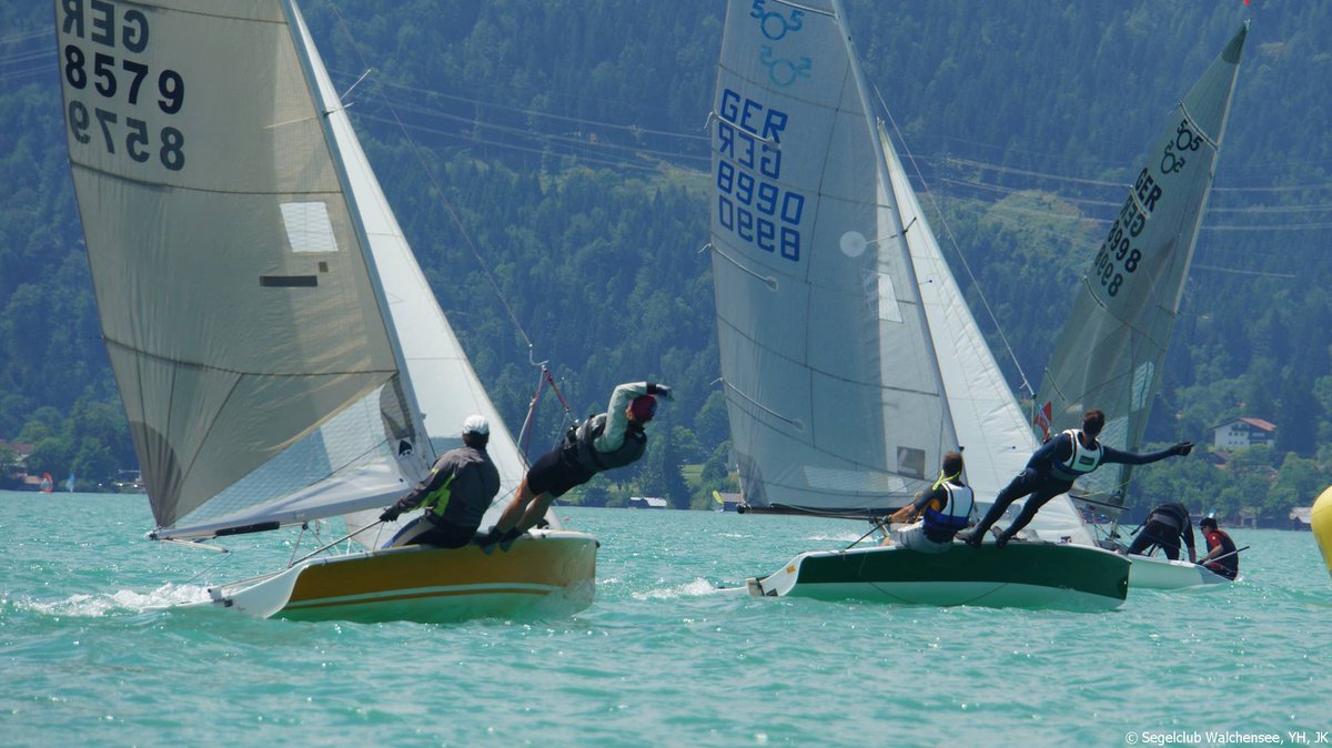 SCLWde's tweet photo. #RL-Regatta #Bootsklassen #Musto-#Skiff #505 #Monas im #Segelclub #Walchensee am WoEnde 29./30.Juli https://t.co/QuFyrWCV1g
