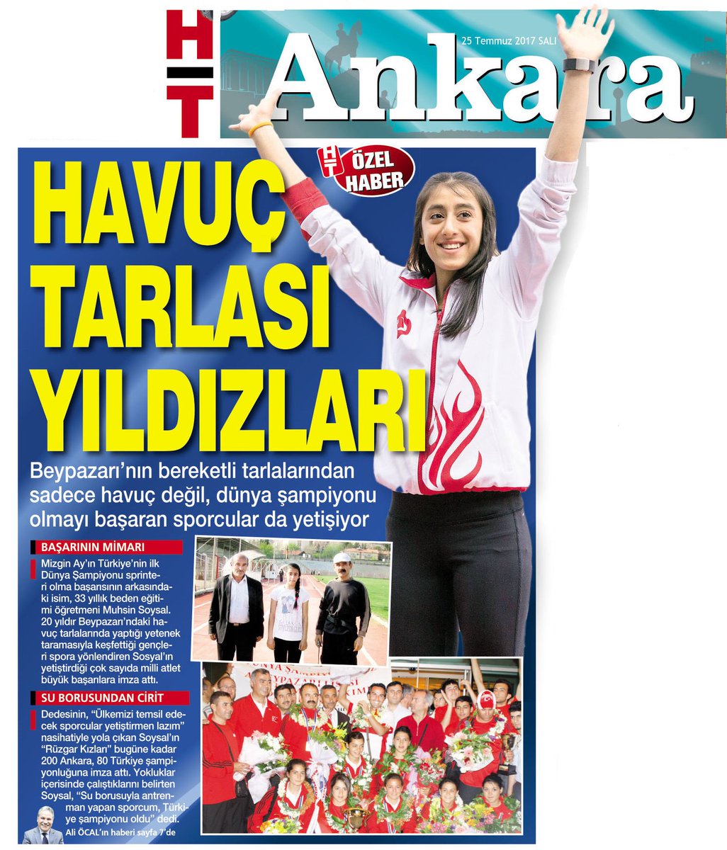 HABERTURKANKARA's tweet photo. Beypazarı'nın bereketli topraklarında şampiyon sporcular yetişiyor. https://t.co/kACf5PwGn3
