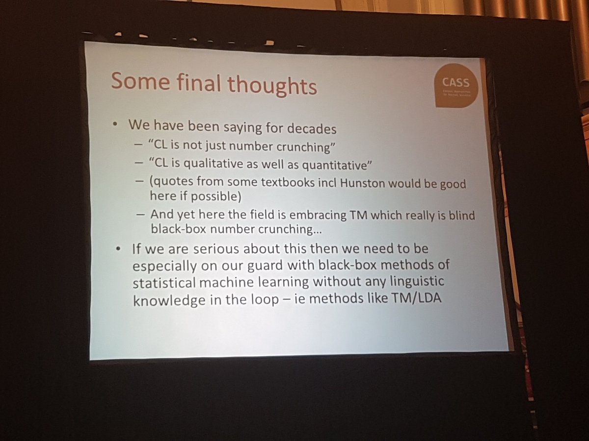 CorpusSocialSci's tweet image. Final thoughts from @HardieResearch #CL2017bham