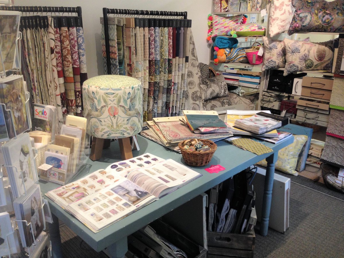 If you need design inspiration, pop in to our Beaminster studio for a browse and submerse yourself for an hour in our wonderful fabrics x
