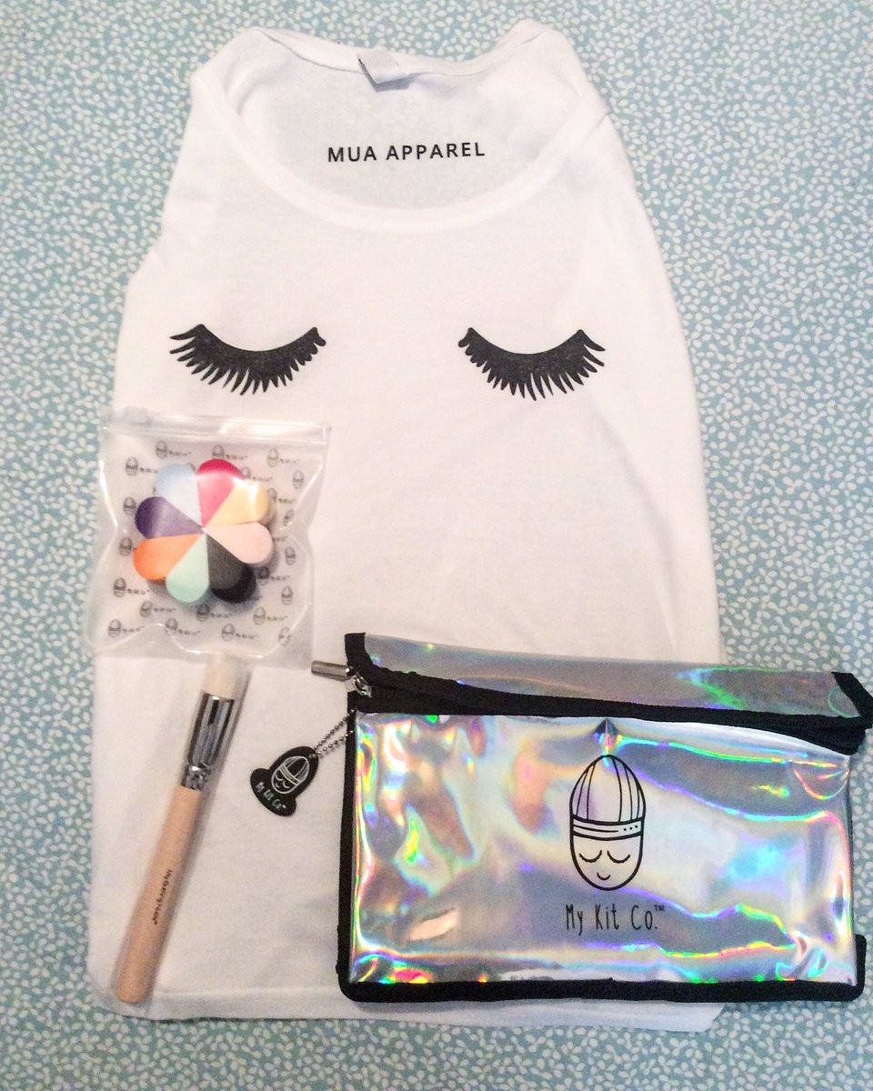 OAshmanMUA's tweet photo. Thank you @MUAapparel & @My_Kit_Co for such lovely prizes!!🏆🍀🎁 cant wait to use them! #lashes #muaapparel #mykitco #makeupkit #makeuptrainee https://t.co/ExbnCDQ9OT