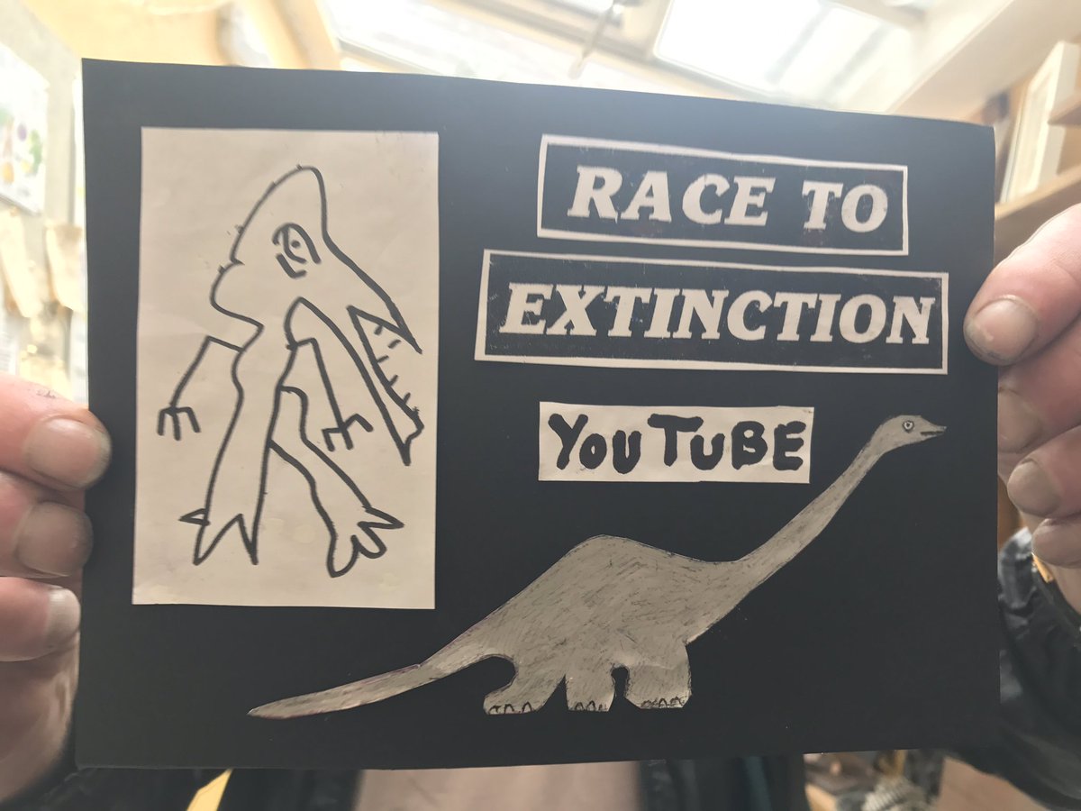 CrocusCafe's tweet photo. #racetoextinction @buspasselvis new poem, check it out on YouTube! https://t.co/i1yuBMwqLB
