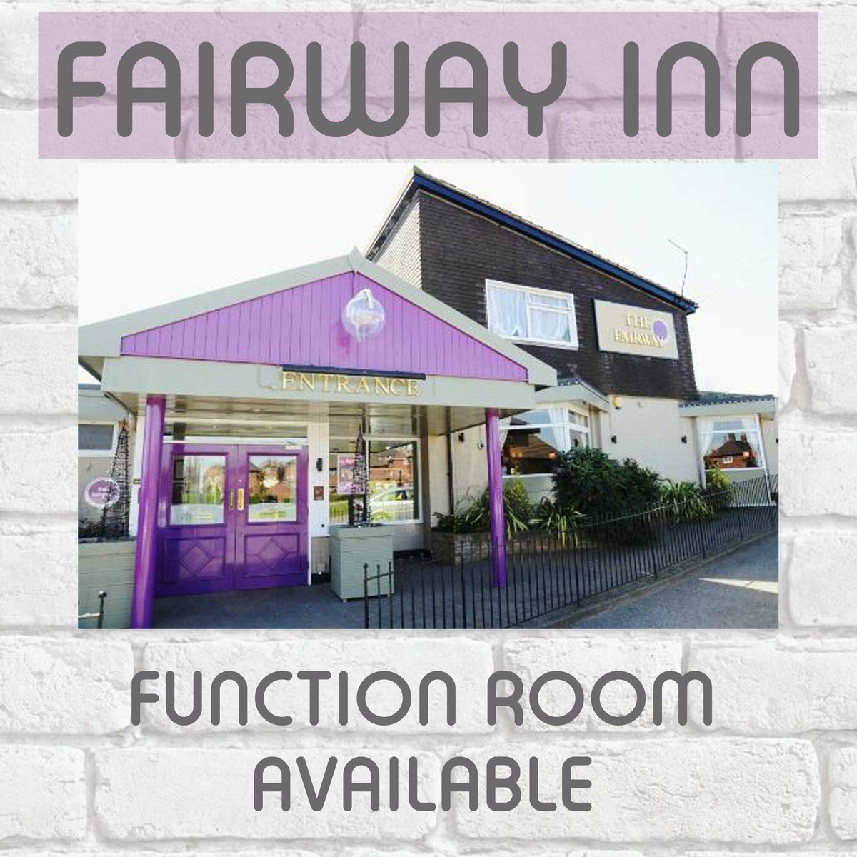 TheFairwayInn's tweet photo. Functions room available for all occasions. 

To enquire please call
0114 265 3692

Email- 
Fairwayinn.sheffield@Phoenixpub.co.uk https://t.co/gPqA7WruOZ