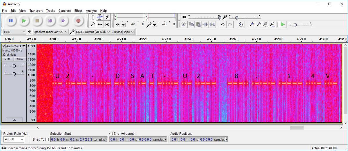 JamesBrundell's tweet photo. DSAT beacon 1020UT over NZ #dsatspace https://t.co/u3RcGpnWEm