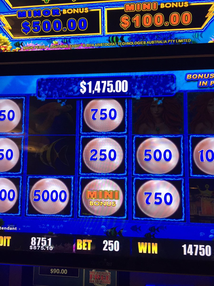 masterofslots's tweet photo. @MeadowsCasino in high limit room. #lockup #handpay https://t.co/r16IVK34na
