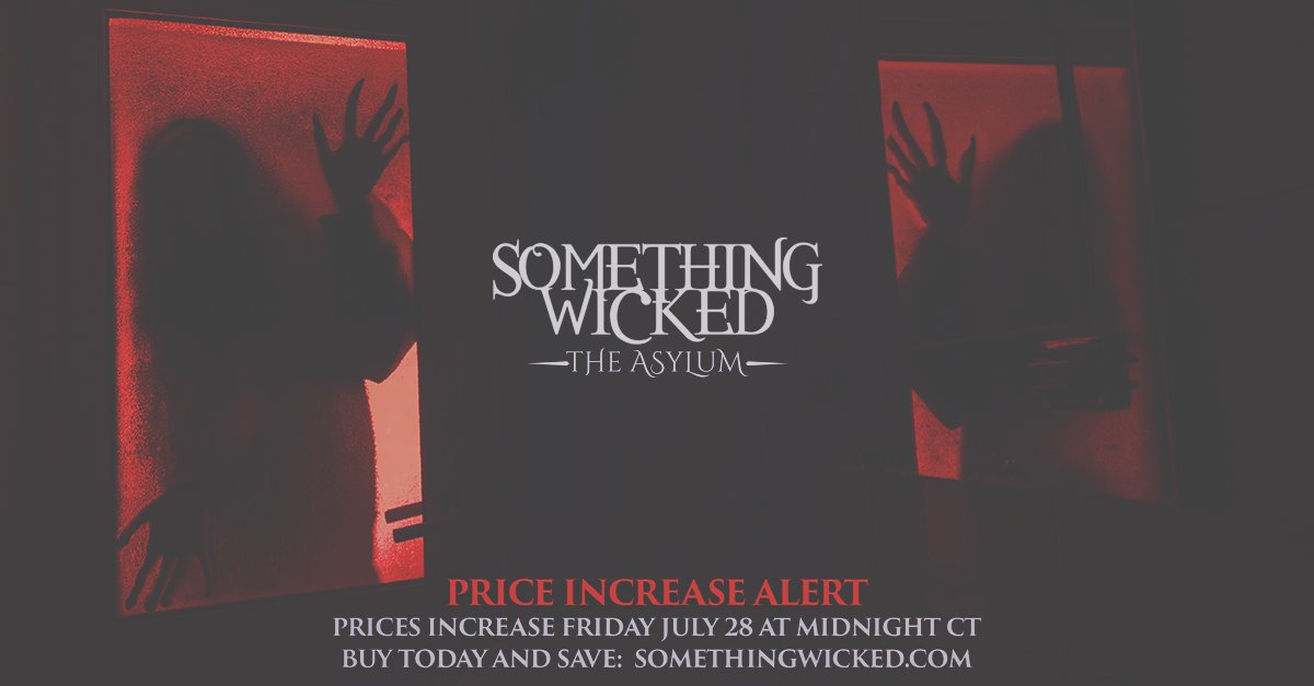 . <a href="/SomethingWicked/">Something Wicked</a> prices go up this Friday! Get ‘em now and save! somethingwicked.com🖤🖤🖤