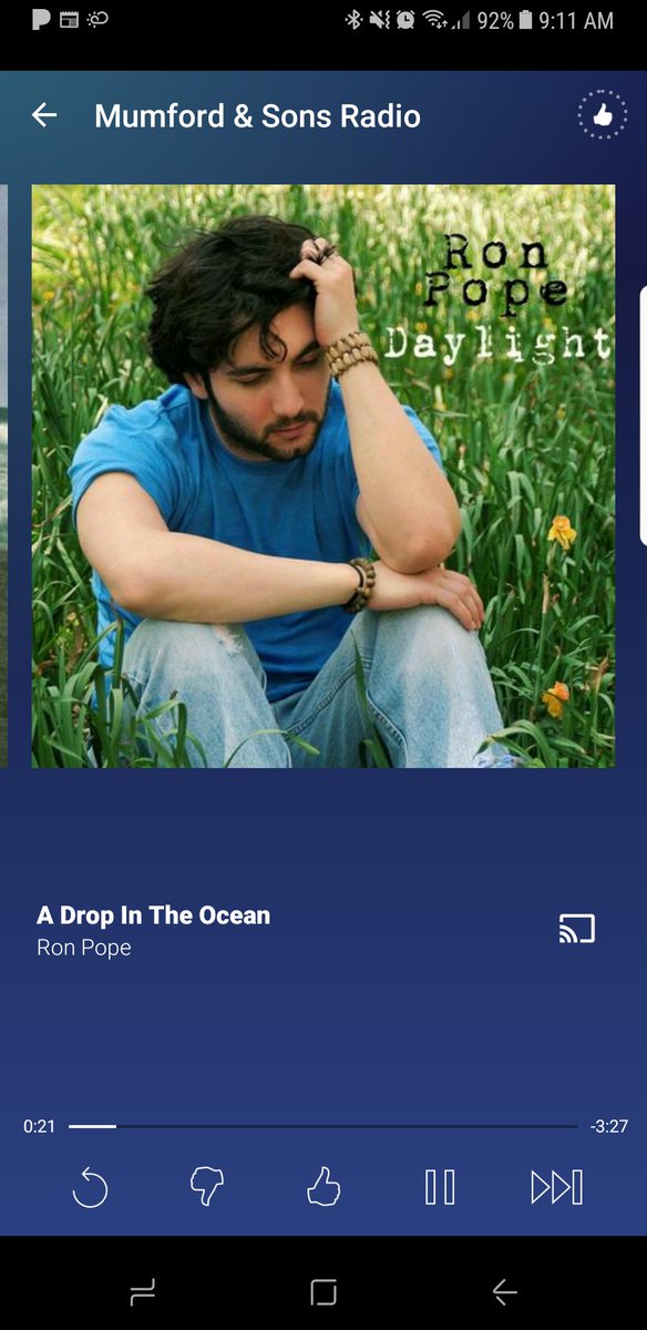 PatMy87's tweet photo. I'm just trying to enjoy my morning. Fuck you Pandora. #feelsattack https://t.co/bxejno6lg3