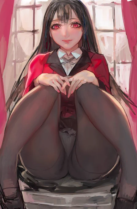 蛇喰さん・・・いい・・!
思わず描けてみましたw
#賭ケグルイ #kakegurui 