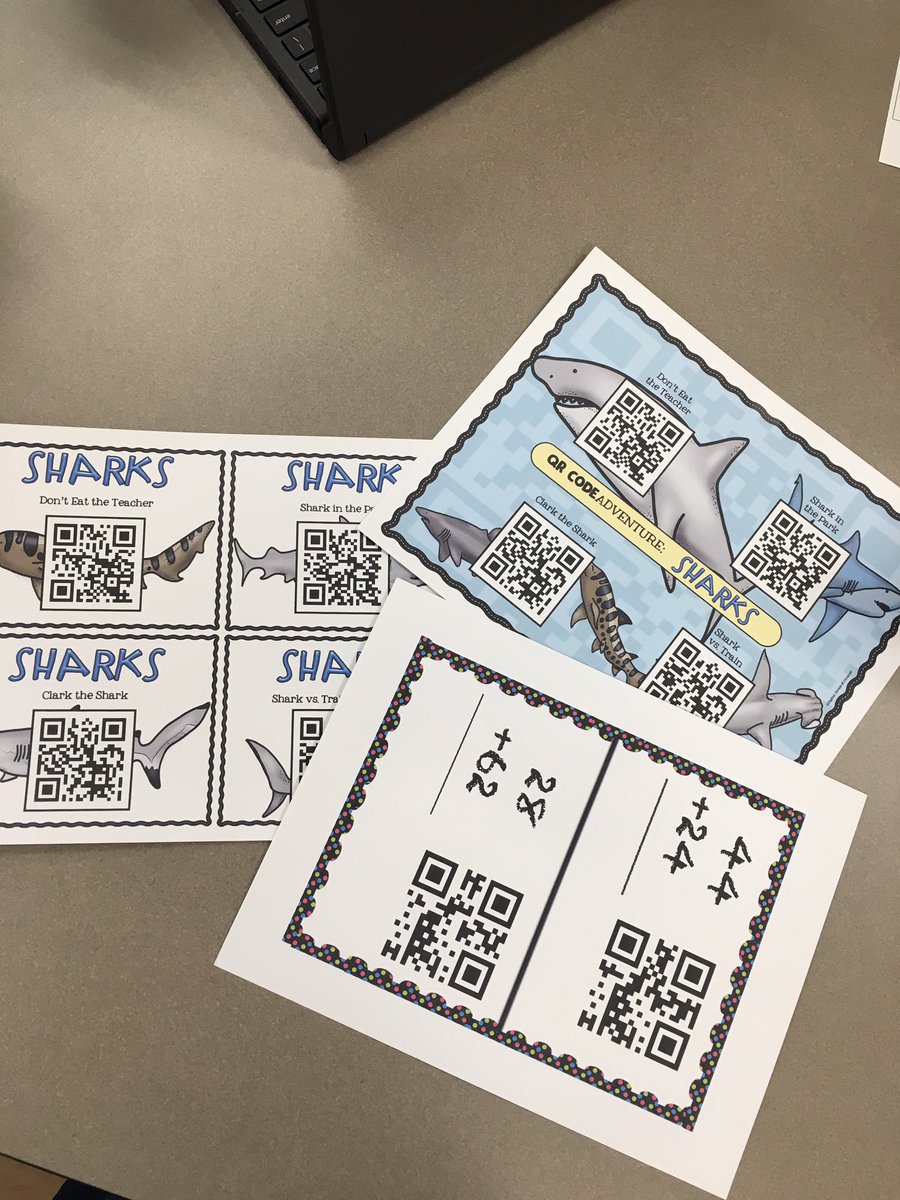 boardwalksailor's tweet image. QR Codes for the win. #disdtechnology