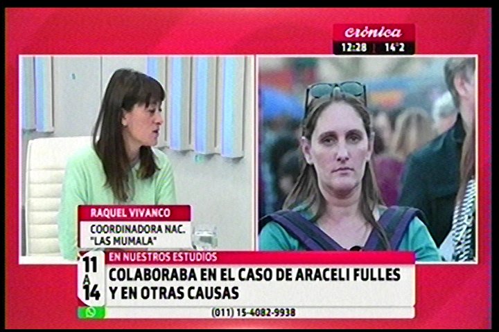 CronicaTV's tweet photo. #De11A14 | #EnVivo Raquel Vivanco, Coordinadora Nac. @LasMuMaLa ¿Dónde está #FernandaChacon? No se sabe nada de ella desde el 21 de julio https://t.co/ryMWyOrwo4