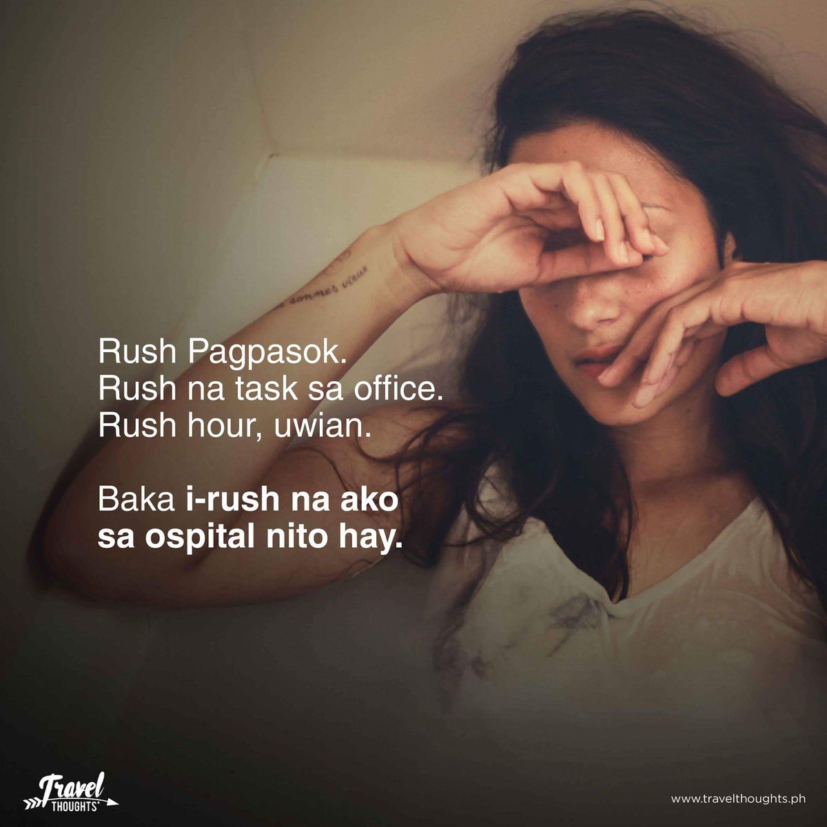 imjeenius's tweet image. 🙋 #HowToGetSick Patayin ang sarili sa trabaho. 😵