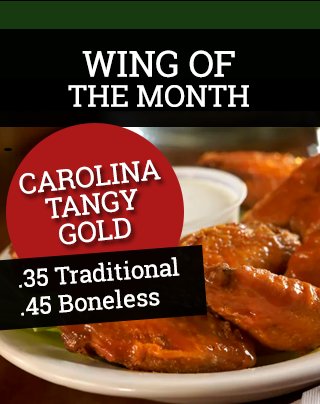 AnduzzisGB's tweet photo. Have you tried our wing of the month yet? It is a Carolina Tangy Gold sauce and it is amazing!

#JulySpecial #WingOfTheMonth https://t.co/nKcgUCVeKs