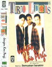 iSwaraJKT's tweet photo. Masih ingat boyband bersejarah Indonesia di tahun 90an: #TrioLibels? JANGAN KAU PERGI lagi dimainkan @ibnuakmal #100PersenJadul https://t.co/VPhyES5vK5