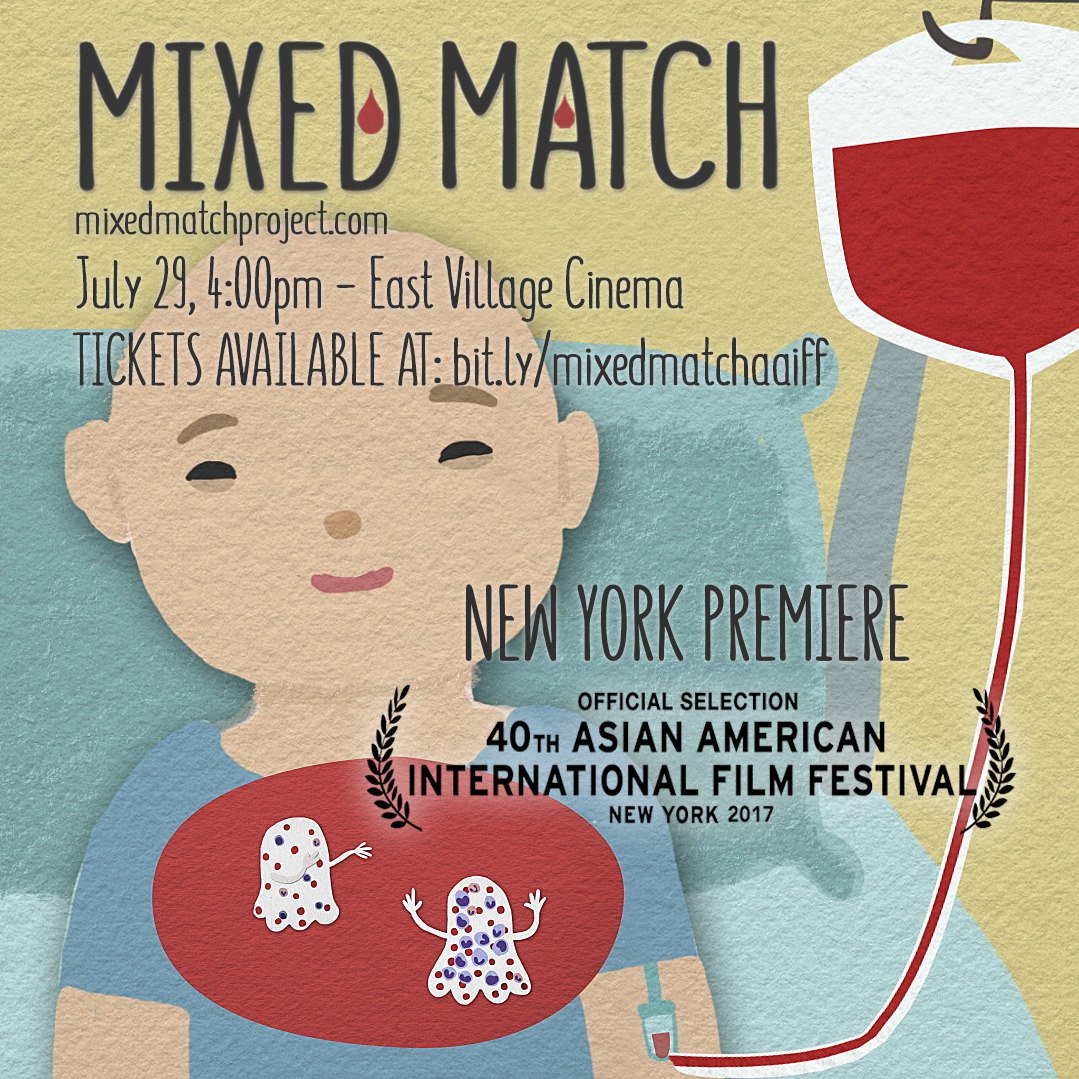 lovingday's tweet image. This Sat 7/29! @MixedMatchMovie #NYC premiere w/#LovingDay. 25% off discount code "LDaaiff40" bit.ly/mmnyc17 #MixedMatch #AAIFF40