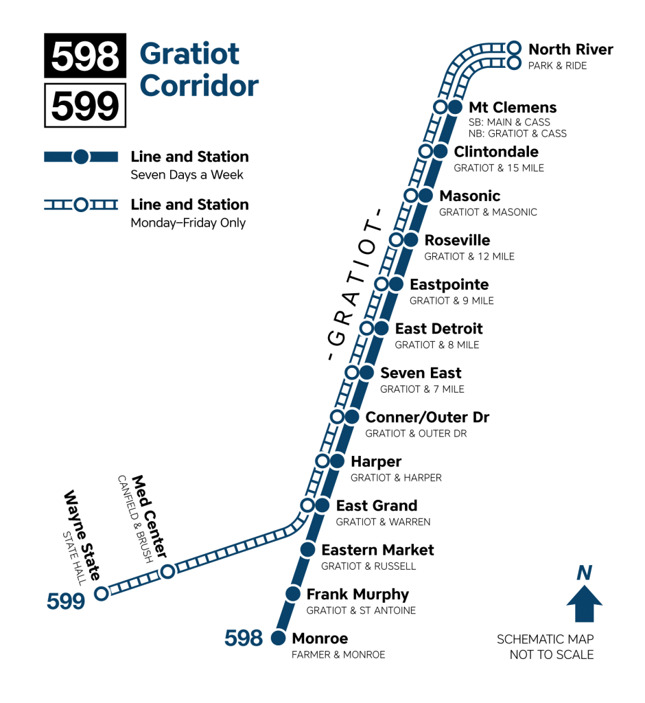 RTAmichigan's tweet photo. Faster, more direct service is what you can expect when you ride a RefleX Bus! Learn more: https://t.co/qNWanbNbBm
#HeyRTA https://t.co/uUpnmRUzJw