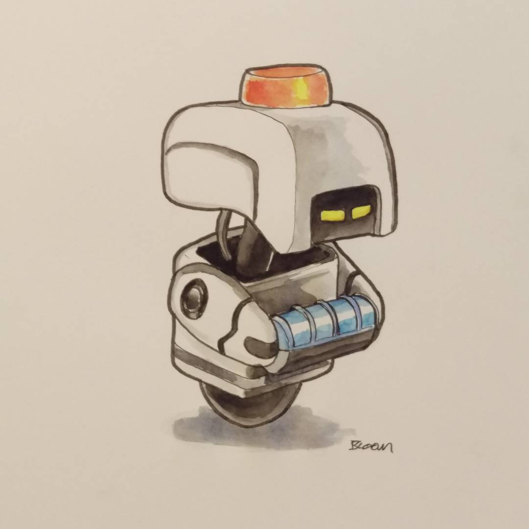 Rich Bloom Draws Robots My Favorite Tiny Robot From One Of My Favorite Movies Robots365 Mo Walle Tinytuesday Watercolor Rich Bloom Draws Robots My Favorite Tiny Robot From One Of My Favorite Movies Robots365 Mo Walle Tinytuesday Watercolor