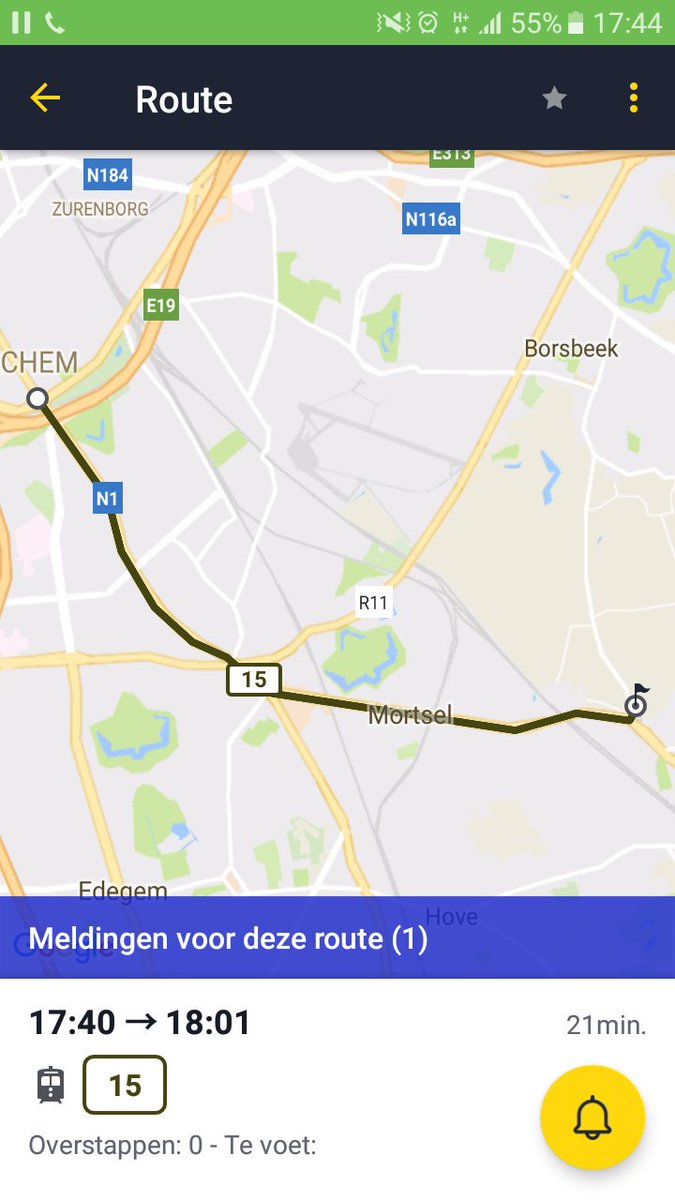 Mira_Va_'s tweet photo. @delijn Volgens mij als er een tram op de planning staat zou die toch moeten komen? Tram 15 van 17.40u daagt nóóit op. Al ontelbare keren. https://t.co/qTIcM4ascE