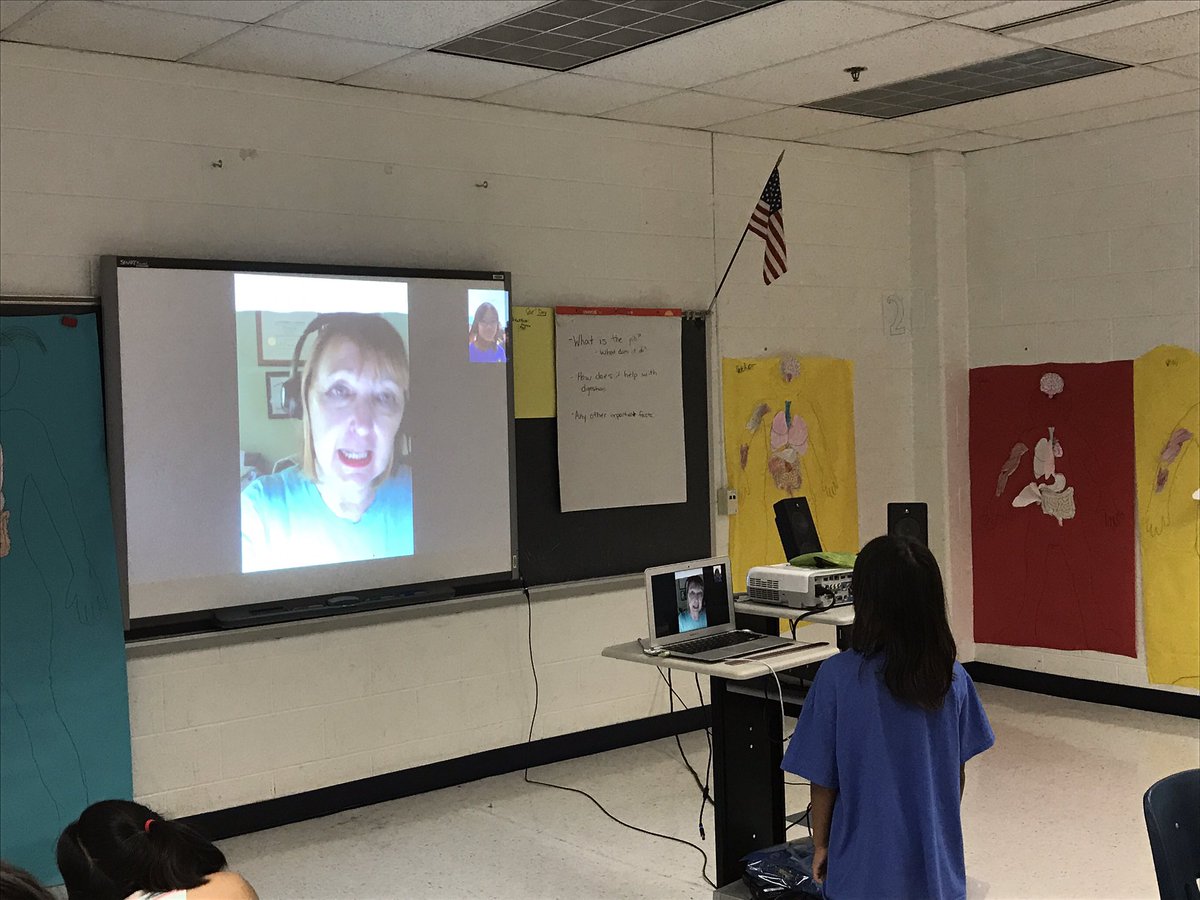 JulieArasi's tweet photo. @SaratogaESFCPS Young Scholars chatting w/ @DrKTErwin about eating a balanced and nutritious diet. Now ready for their culminating project! https://t.co/In628scX2Y