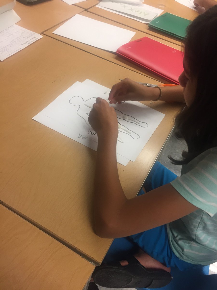 MrsBullock4Real's tweet photo. STEAM Camp 2017: Sculpting human body systems with #wikkistix and #bendaroos @MackRaiders @LubbockISD https://t.co/tmSPviw6P7