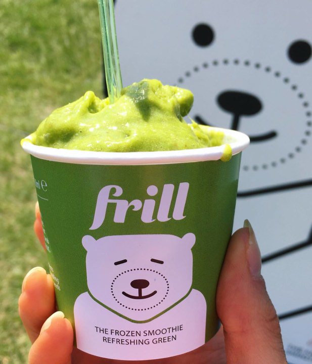 FrillUK's tweet photo. The sun has made an appearance and so has a helping of Refreshing Green #SnackingRight ๐ https://t.co/ss9fo5Ahie