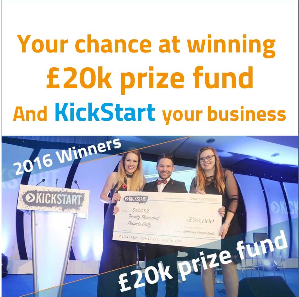 Do you know our next <a href="/kickstart/">kickstart</a> winner? Applications close on 31st August! ow.ly/DM2u30dTqYy #entrepreneur #businessstartup #talent