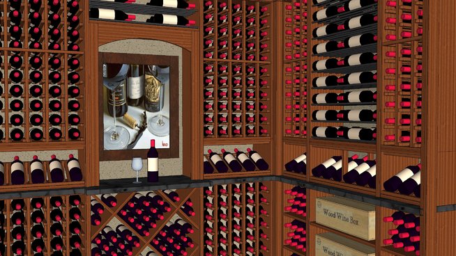 KessickLLC's tweet photo. Explore https://t.co/ovC5HXo9sH and create wine cellar designs in #SketchUp with #3DWarehouse. #kessickwinecellars #wine #luxuryhomes https://t.co/4Yjb2HhUcm