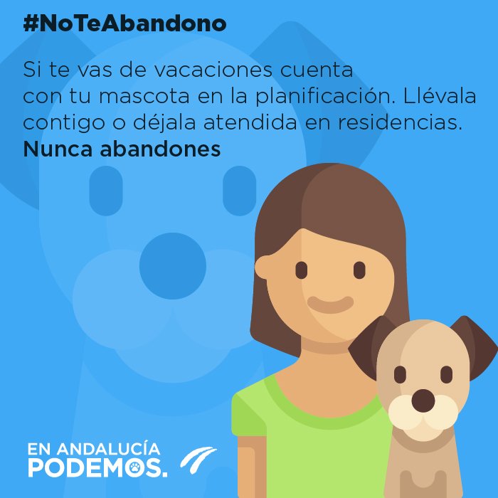 Adopta, cuida, esteriliza, ama y déjate amar. Ellos no lo harían, tú no lo hagas tampoco. 😊🐶 #NoTeAbandono