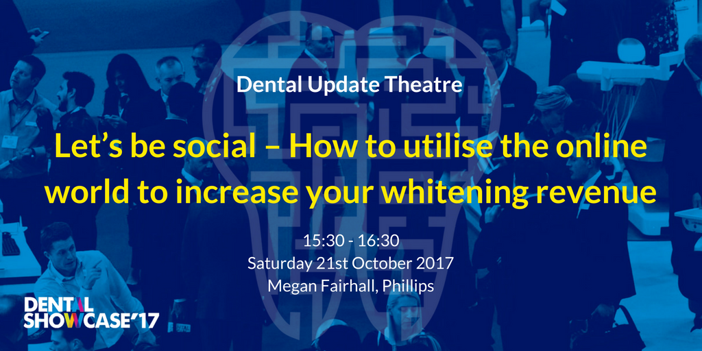 Draw on the strength of #socialmedia in this <a href="/DentalUpdateUK/">Dental Update</a> Theatre lecture by <a href="/MeganFairhall/">#LiveToSmile</a>. More info > ow.ly/Zmhq30dKA7I