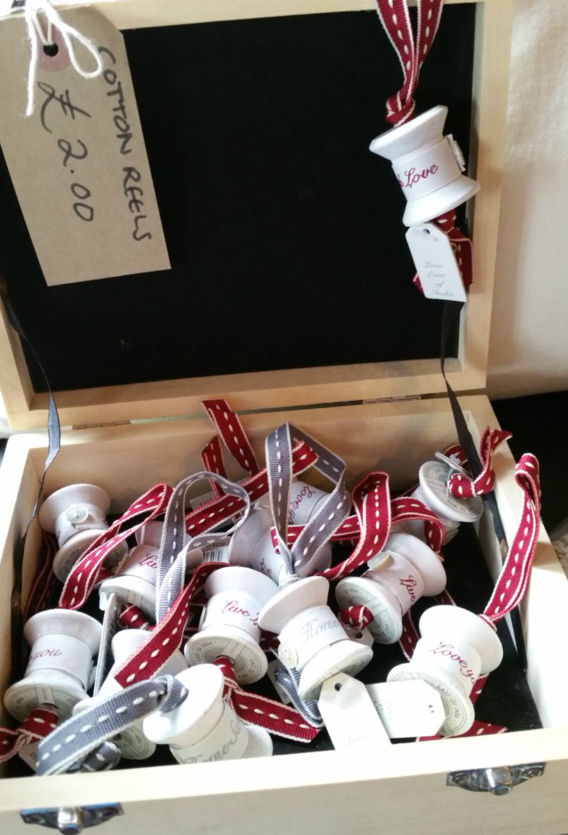 museumbraintree's tweet photo. It's #ThreadingTheNeedleDay and we have some lovely thoughtful cotton reels for sale in the Museum Shop https://t.co/MRobVjBKNg