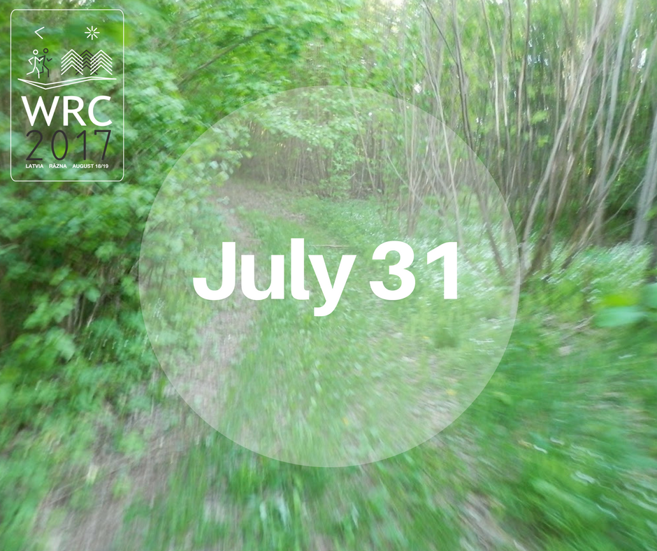 WRC2017's tweet photo. There's not much time left!
31st of July is the deadline – 
last chance to make your decision and register for #15WRC2017! https://t.co/QJyQLZUwGF