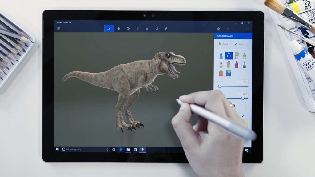 Microsoft_dk's tweet photo. Hey #dkmedier. Inden der går helt 🥒 i den. Rygterne om Paints død er stærkt overdrevne. Lever videre i bedste velgående i 3D😉 @tv2nyhederne https://t.co/PsDlKC68Bo