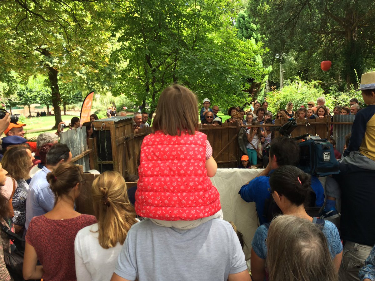 F3Perigords's tweet photo. Gros succès pour "Poulette Crevette", spectacle jeune public de la Cie "La Baleine Cargo" aux Arènes de Périgueux #Mimos2017 https://t.co/M8m5B6OjtQ