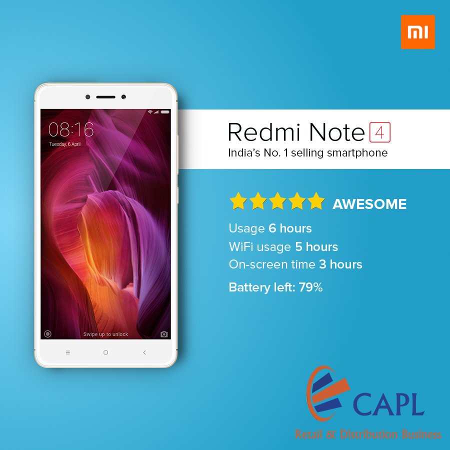 ChdCapl's tweet photo. Only one thing is as contagious as smiling - Redmi Note 4! :) India's #1 selling smartphone! https://t.co/qF97MJwPpL